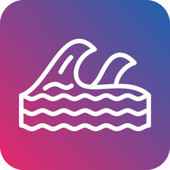 Vector Design Waves Icon Style