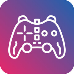 Vector Design Game Console Icon Style