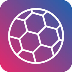 Obraz premium Vector Design Football Icon Style