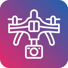 Vector Design Drone Icon Style