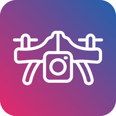 Vector Design Camera Drone Icon Style