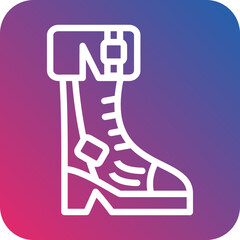 Vector Design Boot Icon Style