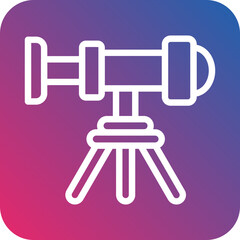 Vector Design Spyglass Icon Style