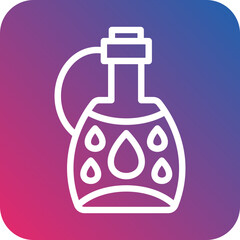 Vector Design Water Canteen Icon Style