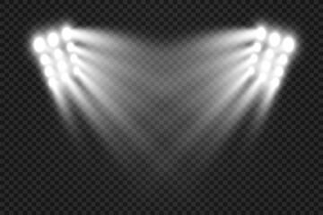 	
Realistic spotlights for lighting.Equipment for illumination.	
