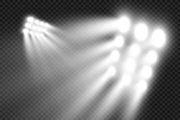 	
Realistic spotlights for lighting.Equipment for illumination.	
