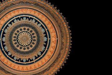 Obraz premium textile concept art illustrtion. Generative ai.