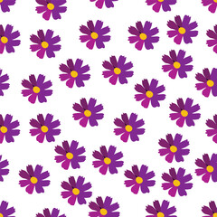 Fototapeta na wymiar Floral Seamless pattern. Floral texture. Floral fabric seamless pattern. Vector seamless pattern.