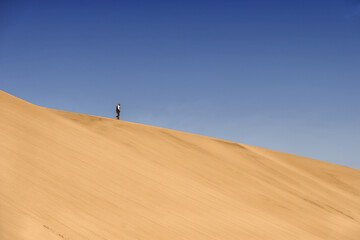 The beautiful desert is part of the nature of Saudi Arabia