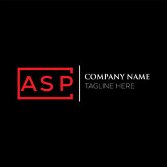 ASP letter logo design on black background. ASP creative initials letter logo concept. ASP letter design. ASP letter design on black background. ASP logo vector.
