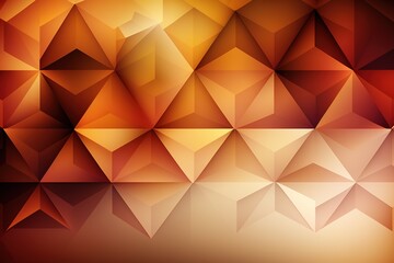 Fototapeta premium Abstract geometric burnt orange background, generative AI