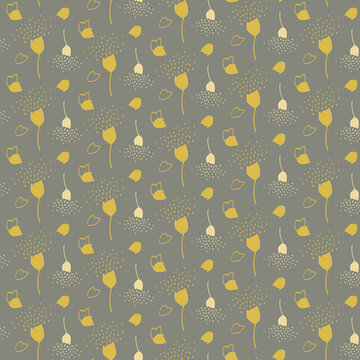 seamless pattern with flowers
