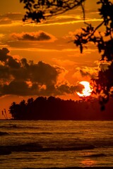 Sonnenuntergang in Costa Rica