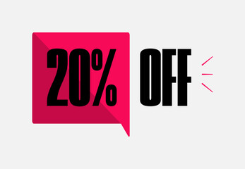 discount sale display banner 10%, 20%, 30%, 40%, 50%, 60%, 70%, 80%, 90%, 95% off. Promotion banner.