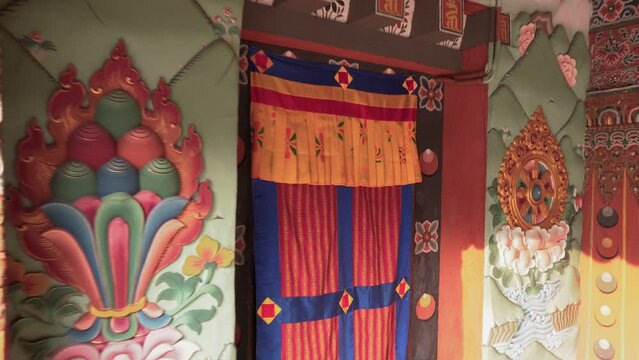Tashichho Dzong in Thimphu, Bhutan