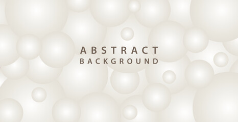 Modern abstract elegant 
background, bubbles circle shape design