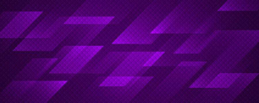 3D purple techno abstract background overlap layer on dark space with lines effect decoration. Modern graphic design element motion style for banner, flyer, card, brochure cover, or landing page