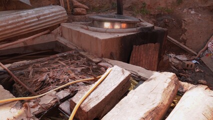 Paper production in Thimphu, Bhutan