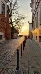 street in the town