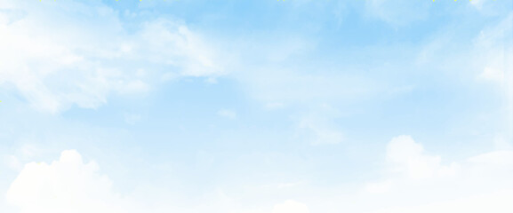 blue sky clouds. summer landscape sky cloudy
