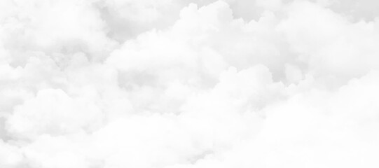 White cloud background and texture. Grey sky