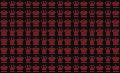 red and black crown background