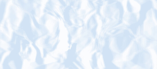 A crumpled and wrinkled sheet of light blue and white paper abstract background vector illustration	