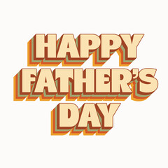 Happy Fathers Day calligraphy light banner. Happy father`s day vector lettering background. Dad my king illustration. ideas for t-shirt. printing