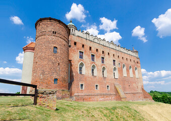Fototapeta na wymiar Golub-Dobrzyń, zamek