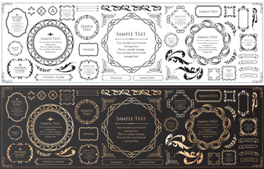 ラグジュアリーなフレームデザインコレクション