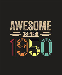 Awesome Since 2000 73rd Birthday Retro TShirt