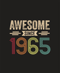 Awesome Since 2000 58th Birthday Retro TShirt