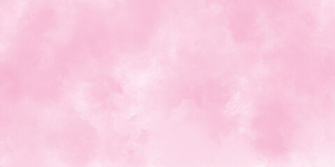 Pastel color Splashes Of Paints watercolor stains on pink background, creative and soft pastel pink colorful modern pink paper texture perfect for wallpaper, cover, card and cover.	