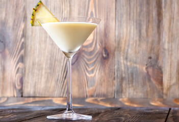 Pineapple Lassi cocktail