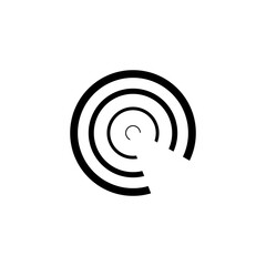 cursor click sign vector illustration, suitable for icon, logo, mascot, poster, template, etc.