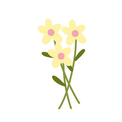 Cute flower illustration