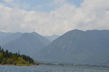 mountains in the wild