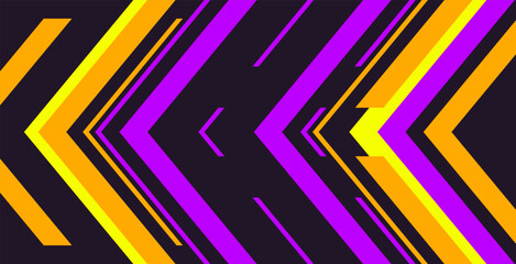 gaming banner background with a modern shape theme