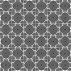Vector monochrome pattern, Abstract texture for fabric print, card, table cloth, furniture, banner, cover, invitation, decoration, wrapping.seamless repeating pattern.Black and white color.