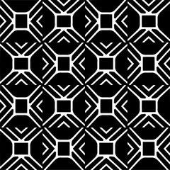 Vector monochrome pattern, Abstract texture for fabric print, card, table cloth, furniture, banner, cover, invitation, decoration, wrapping.seamless repeating pattern.Black and white color.