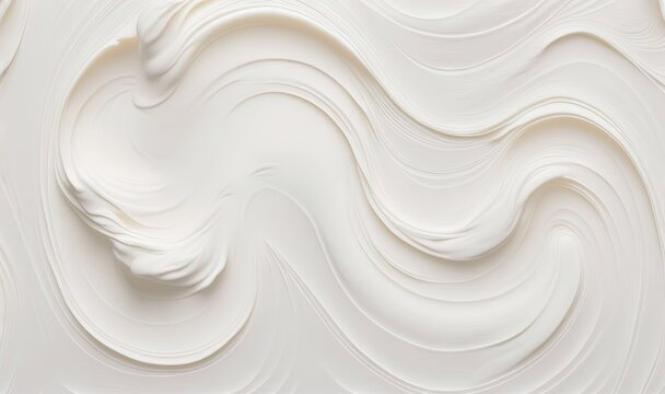  a white background with a wavy pattern of white paint on the surface of the image is very high resolution and is suitable to use for any type of graphic.  generative ai