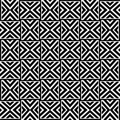 Vector monochrome pattern, Abstract texture for fabric print, card, table cloth, furniture, banner, cover, invitation, decoration, wrapping.seamless repeating pattern.Black and white color.