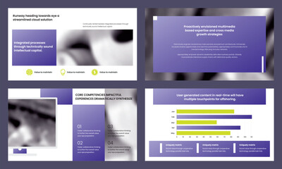 Powerpoint, google and keynote presentation slides template design.