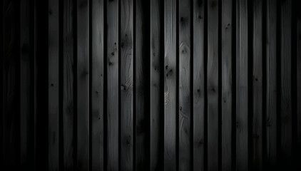 Black wooden panels. Vector texture. Vector background