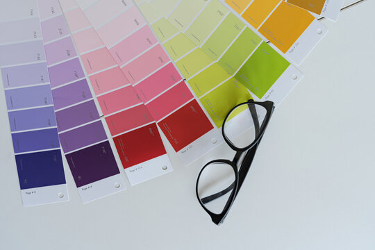 Color swatches for Fashion designer