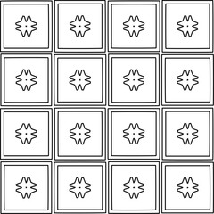 Stylish texture with figures from lines.Abstract geometric black and white pattern for web page, textures, card, poster, fabric, textile. Monochrome graphic repeating design. 