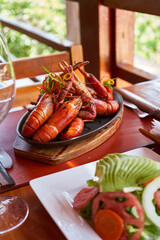 Camarones a la Plancha