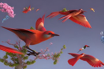 Stunning Birds in their Natural Habitat