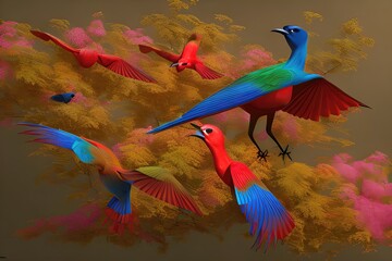 Stunning Birds in their Natural Habitat