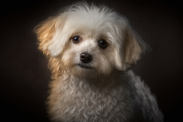 Adorable Studio Photoshoot of Maltese Dog: Capturing the Cutest Moments